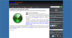 Desktop Screenshot of localinfo.it